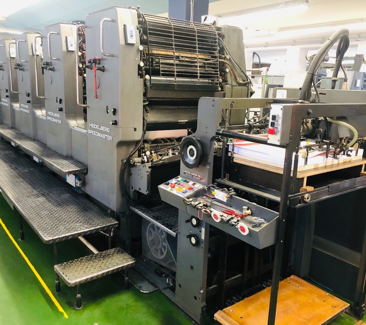 Commercial Offset Printing press at Nagarani Agency Chennai